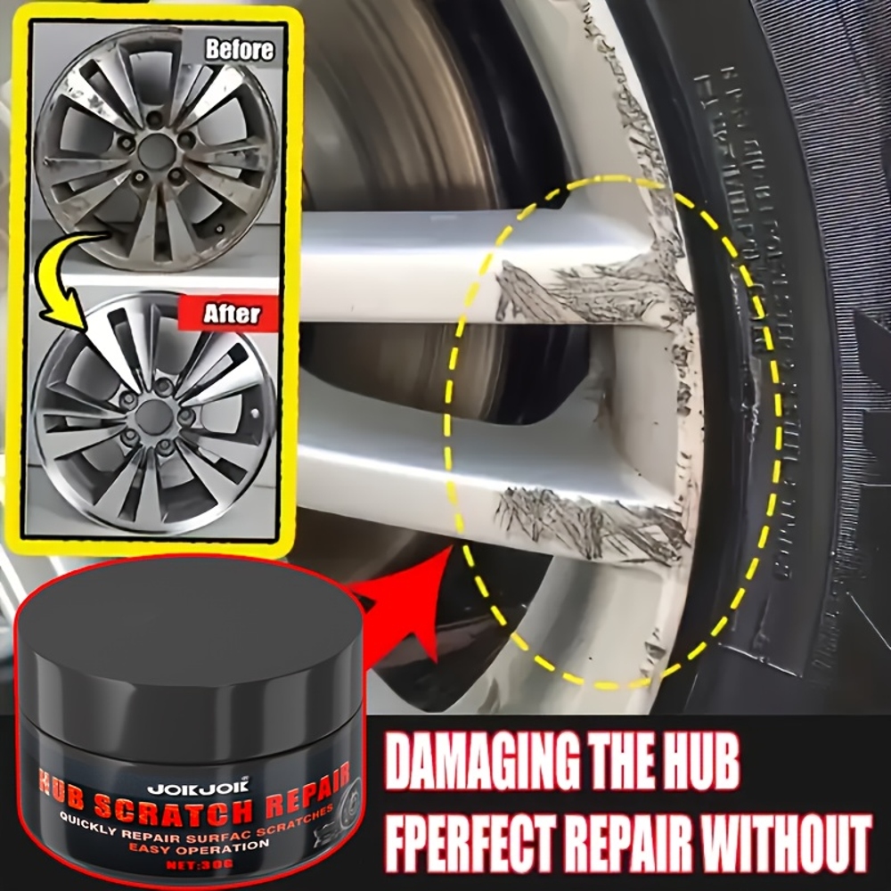 Car Scratch Repair Polishing Wax Paste - Araba Göbeği Çizik Onarım Balmumu -