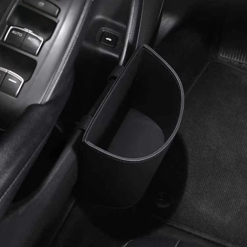 Dayanıklı Deri Araba Çöp Kovas - Waterproof Car Trash Can With Lid incelemesi ve fiyatı