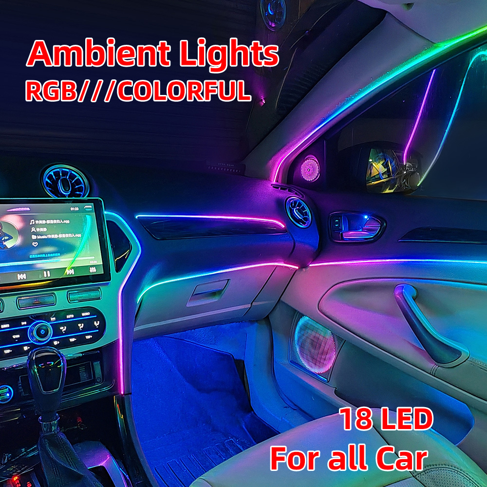 Araba Ortam Işığı İç Aydınlatm - Led Ambient Interior Car Lights App Control incelemesi ve fiyatı
