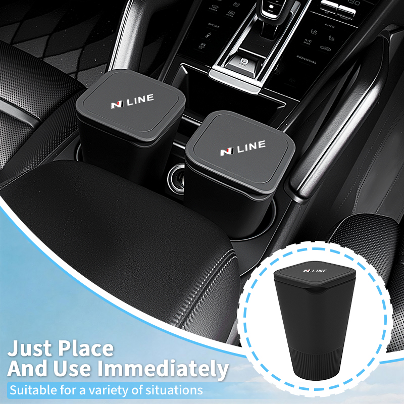 Silikon Araba Kapısı Depolama  - Waterproof Car Trash Can With Lid incelemesi ve fiyatı