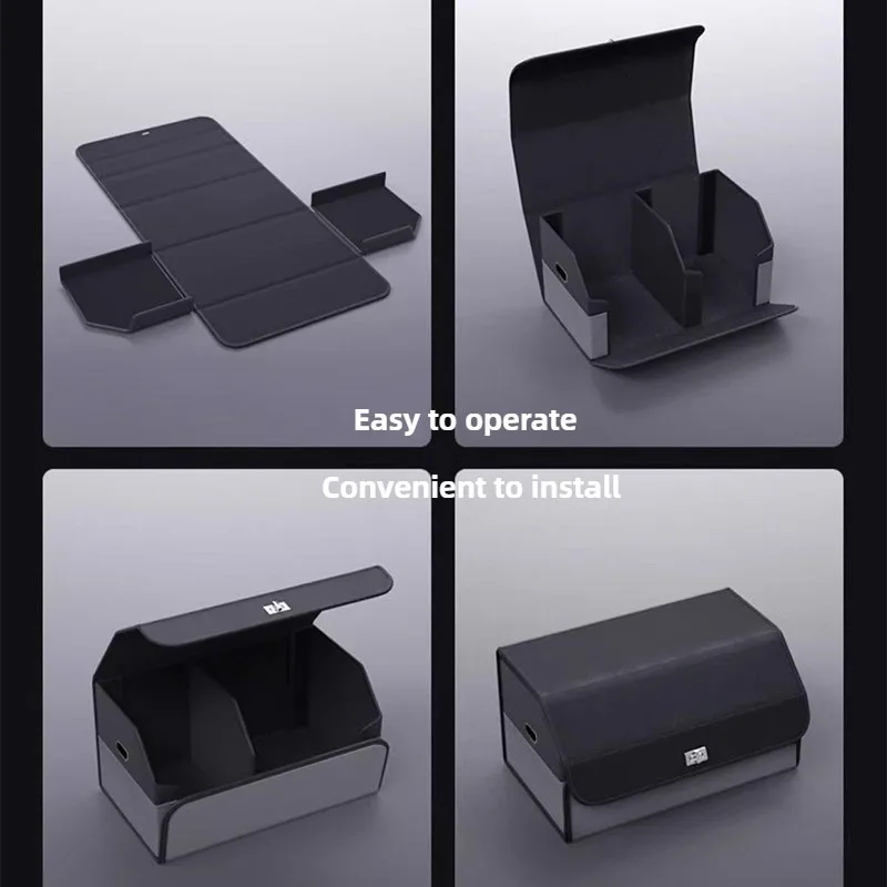 Hafif Lüks Süet Araba Bagajı S - Car Trunk Organizer Foldable Storage Box incelemesi ve fiyatı