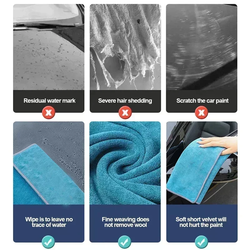 Peluş Kısa Tüylü Mikrofiber Ha - Microfiber Car Drying Towel Super Absorbent incelemesi ve fiyatı