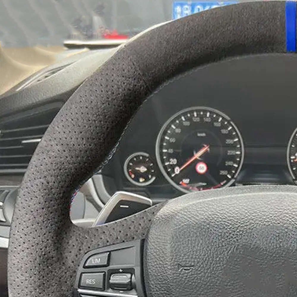 Özelleştirilmiş kaymaz süet ha - Car Steering Wheel Cover Anti Slip Breathable incelemesi ve fiyatı