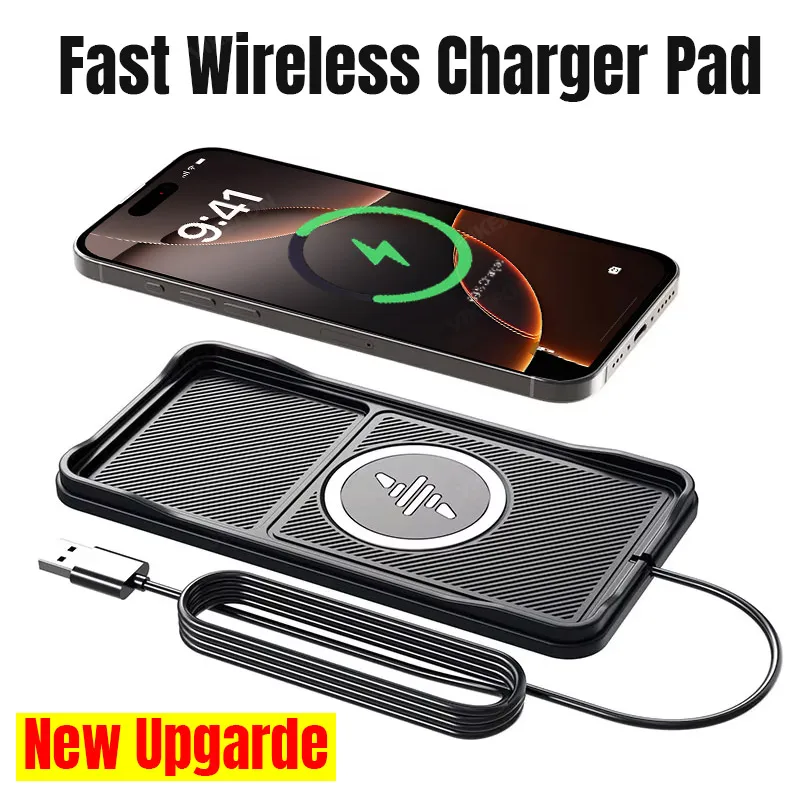 Araba kablosuz şarj aleti pedi - Wireless Car Charger Mount Fast Charging incelemesi ve fiyatı