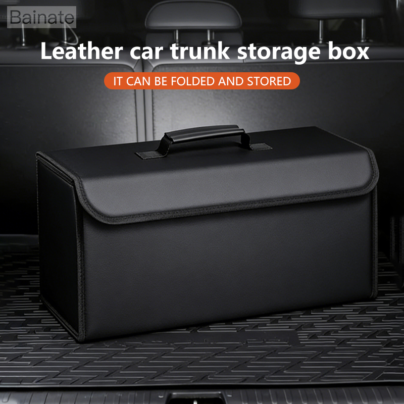 Araba Deri Bagaj Organizatörü  - Car Trunk Organizer Foldable Storage Box incelemesi ve fiyatı