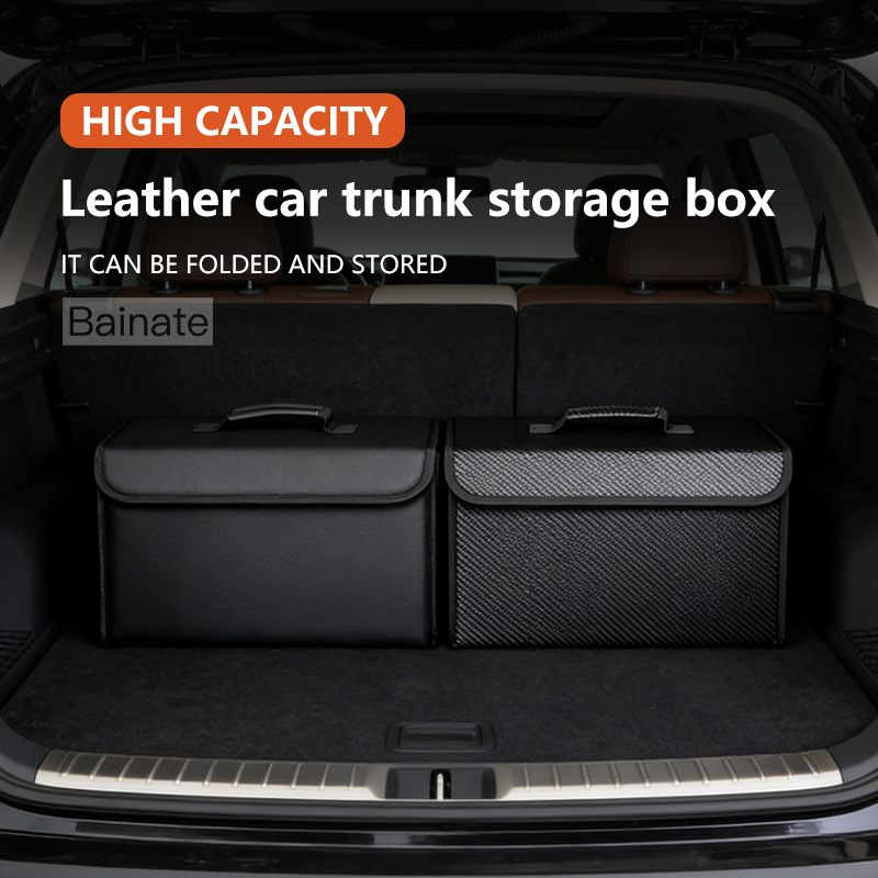 Araba Deri Bagaj Organizatörü  - Car Trunk Organizer Foldable Storage Box incelemesi ve fiyatı