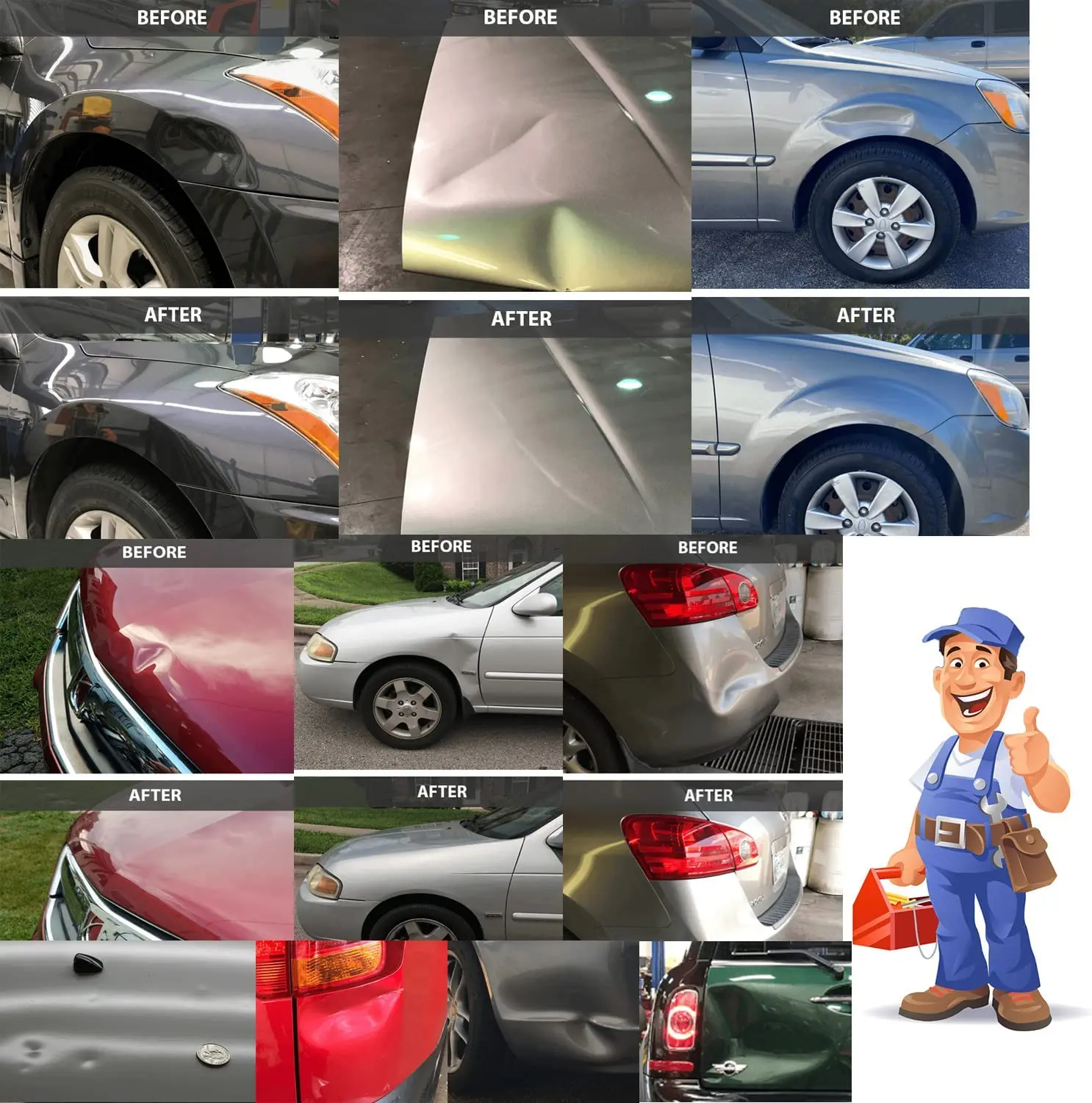 Araba Göçük Düzeltme Aleti, 18 - Auto Repair Tools incelemesi ve fiyatı