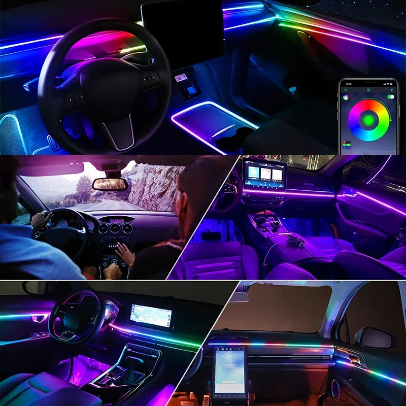 22'si 1 Arada Premium Otomotiv - Led Ambient Interior Car Lights App Control incelemesi ve fiyatı