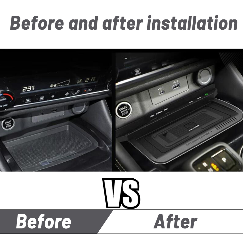 Nissan X-Trail T33 2021-2025 A - Wireless Car Charger Mount Fast Charging incelemesi ve fiyatı