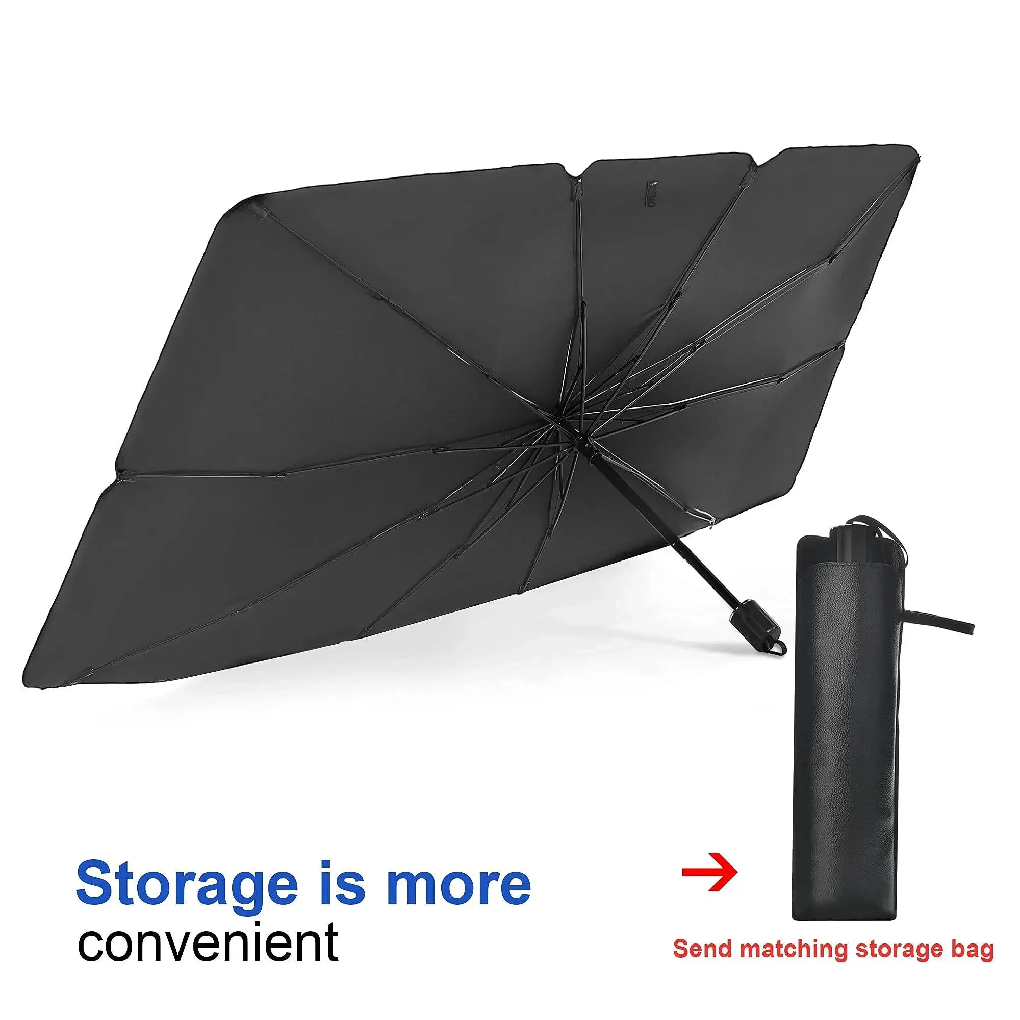1 adet Katlanabilir Araba Ön C - Car Sunshade Windshield Umbrella Foldable incelemesi ve fiyatı
